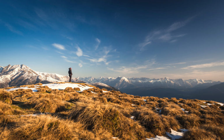 1. 60 Best Hiking Quotes - © Image Courtesy of lightpix from Getty Images Signature by Canva