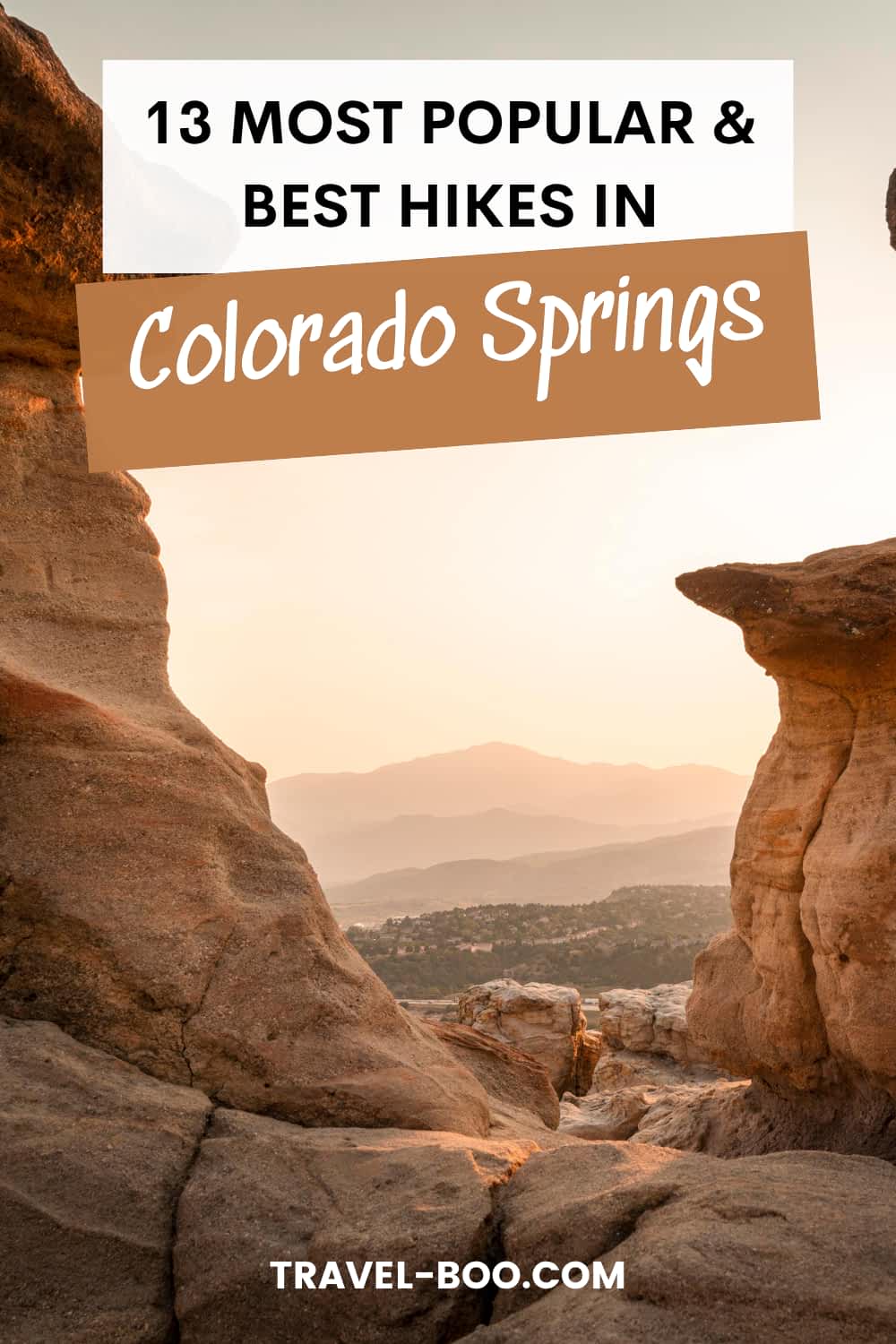 Colorado Springs hiking guide: 13 of the best trails near Colorado Springs, Colorado, from the Manitou Incline steps to the Paint Mines hoodoos and camping at Cheyenne Mountain State Park.