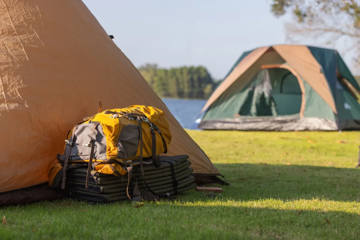 Camping gear by Tent - Easy Tent Camping Hacks