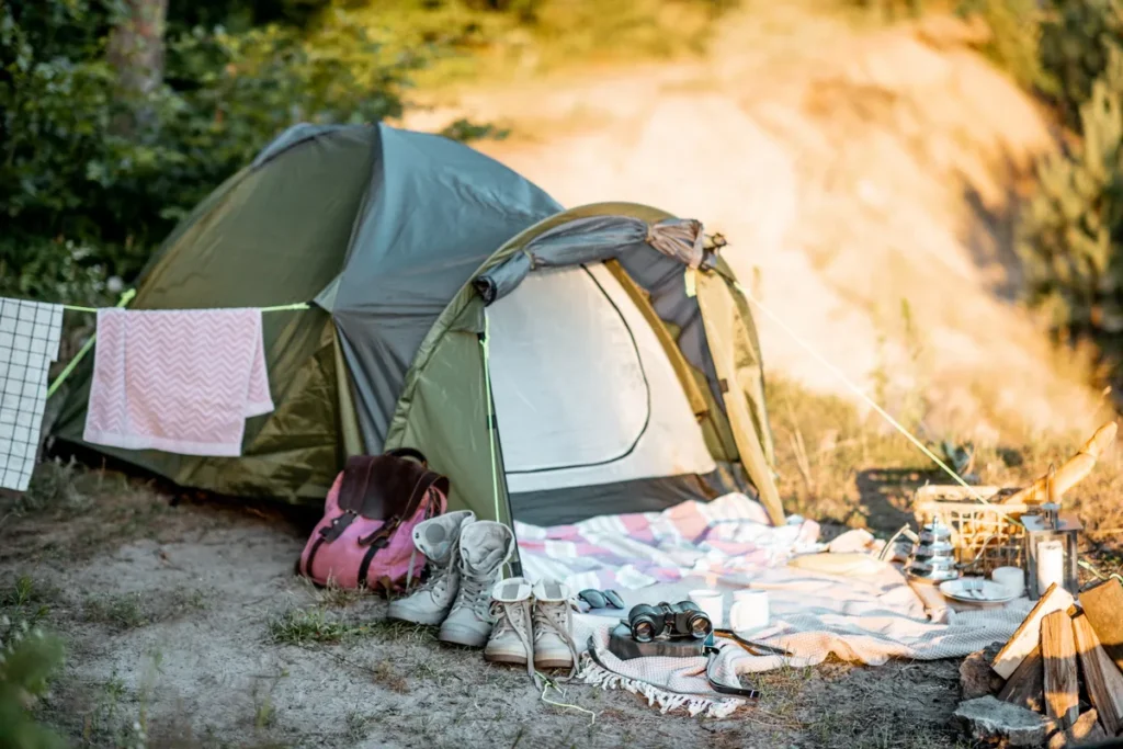 Tent camping organization