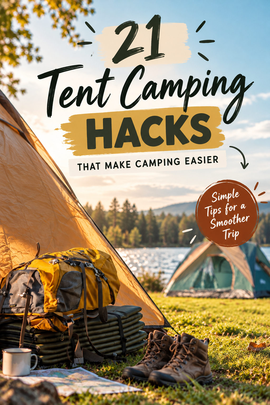 21 Tent Camping Hacks That Make Camping So Much Easier