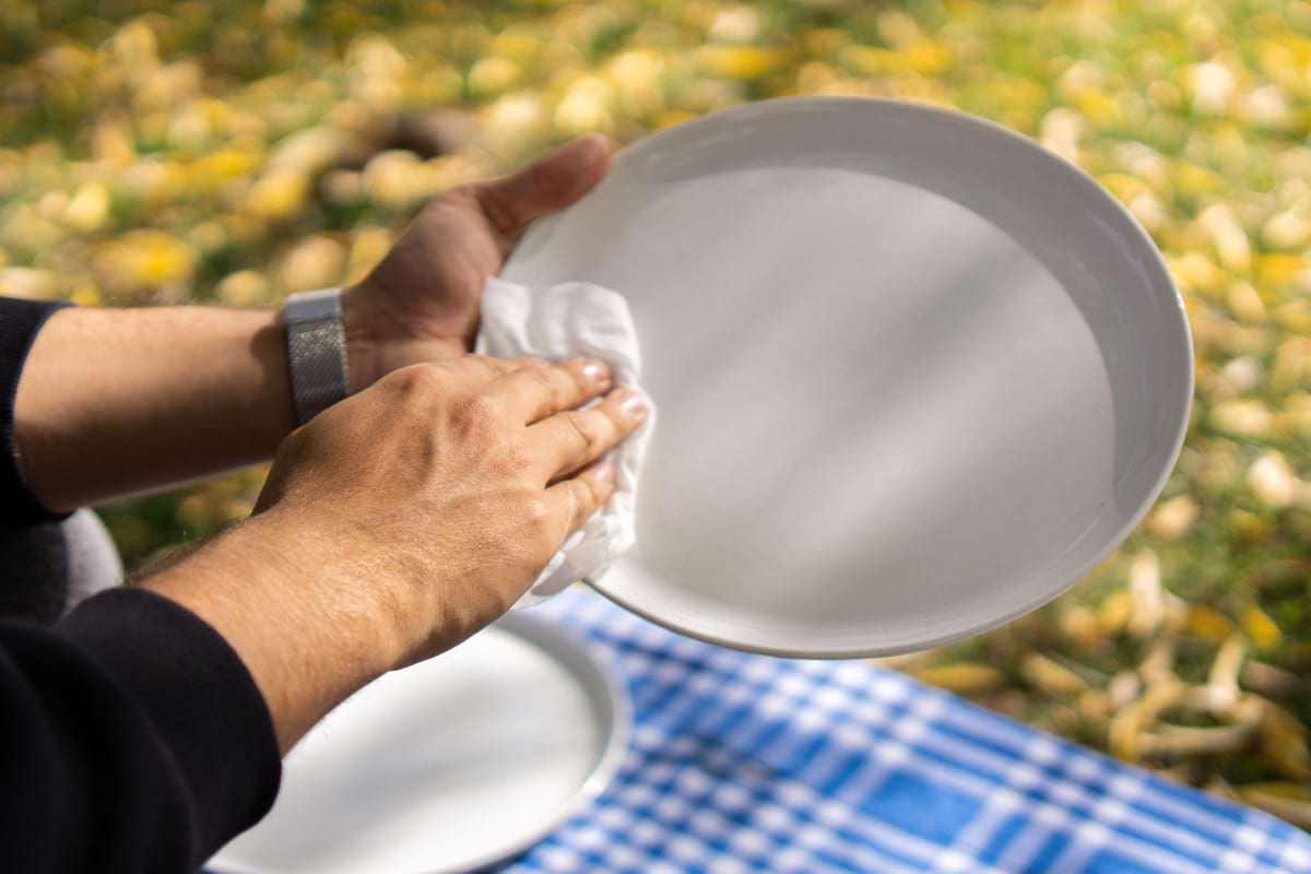 Camping cleanup