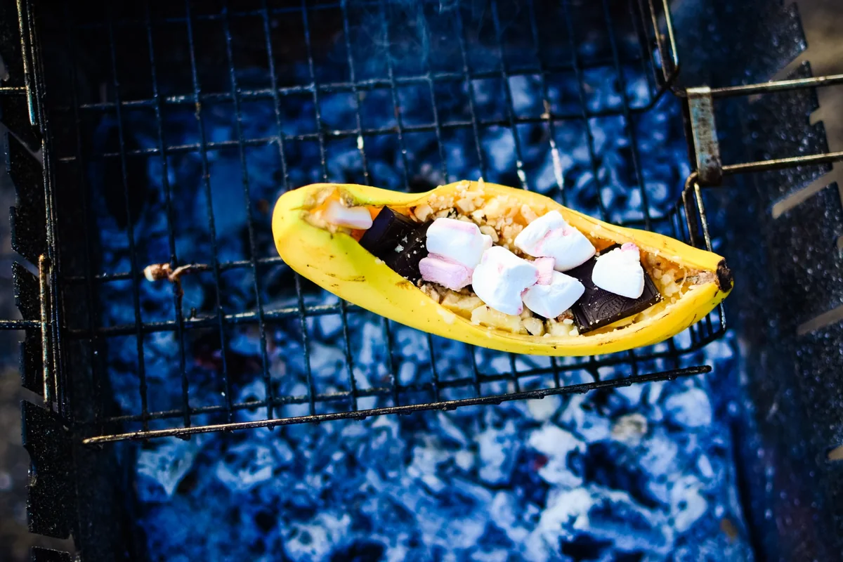 Banana Boats - Easy Campfire Dessert Recipes