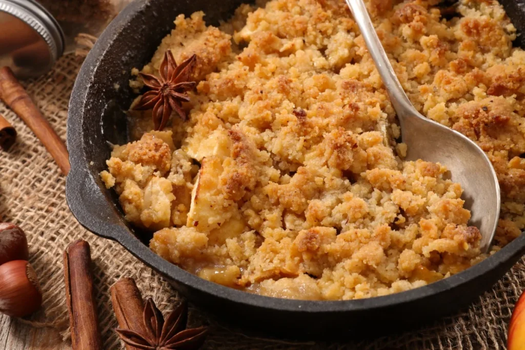 Campfire Apple Crisp