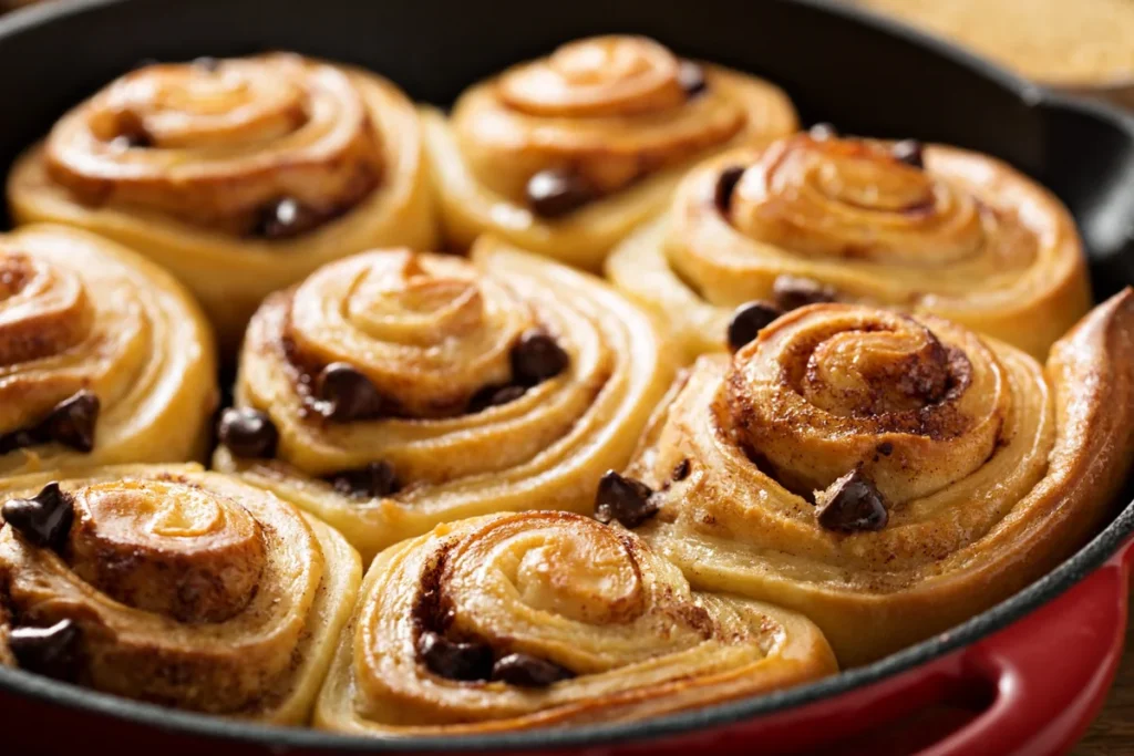 Skillet Cinnamon Rolls