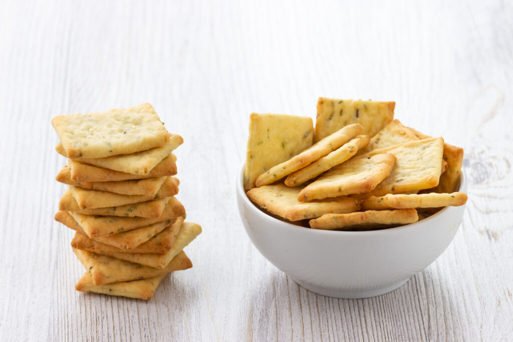 Parmesan Herb Crackers